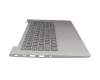 0BJ0892 original Lenovo clavier incl. topcase DE (allemand) gris/gris avec rétro-éclairage