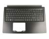 0KN1-0T1GE11 original Acer clavier incl. topcase DE (allemand) noir/noir