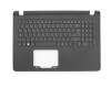 0KN1-0T1GE11 original Acer clavier incl. topcase DE (allemand) noir/noir