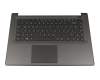 0KN1-5L2GE13 original Medion clavier incl. topcase DE (allemand) noir/noir