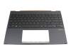 0KNB0-4612SF00 original Asus clavier incl. topcase CH (suisse) gris/gris avec rétro-éclairage