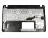 0KNB0-610TGE00 original Asus clavier incl. topcase DE (allemand) noir/argent pour emplacements ODD