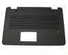 0KNB0-662CGE00 original Asus clavier incl. topcase DE (allemand) noir/noir avec rétro-éclairage