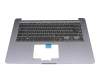 90NB0IK2-R30101 original Asus clavier incl. topcase DE (allemand) noir/anthracite