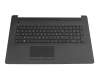 L22751-051 original HP clavier incl. topcase FR (français) noir/noir (avec TP/DVD, structure de surface "Diamond)