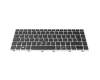 L14378-BG1 original HP clavier SF (suisse-francais) noir/argent avec rétro-éclairage et mouse stick