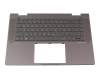 N47953-041 original HP clavier incl. topcase DE (allemand) noir/gris avec rétro-éclairage