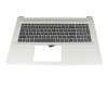 N39375-041 original HP clavier incl. topcase DE (allemand) gris/argent