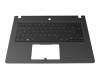 6B.VM6N8.020 original Acer clavier incl. topcase DE (allemand) noir/noir avec rétro-éclairage