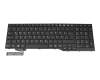 10602757871 original Fujitsu clavier DE (allemand) noir/noir