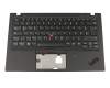 12127520 original Lenovo clavier incl. topcase DE (allemand) noir/noir avec rétro-éclairage et mouse stick