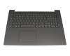 12252379 original Lenovo clavier incl. topcase DE (allemand) gris/gris avec rétro-éclairage