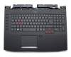 13N0-F4P05X1 original Acer clavier incl. topcase DE (allemand) noir/noir avec rétro-éclairage