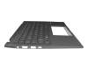 13N1-A0A0101 original Asus clavier incl. topcase DE (allemand) gris/gris avec rétro-éclairage (Gun Metal Grey)