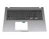 13N1-CEA0611 original Asus clavier incl. topcase DE (allemand) noir/gris