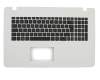 13NB04I2AP0201 original Asus clavier incl. topcase DE (allemand) noir/blanc