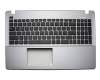 13NB0671AP0701 original Asus clavier incl. topcase US (anglais) noir/gris