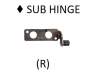 Asus 13NR0921M05011 NR2202RX-1A SUB HINGE R