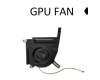 Asus 13NR09F0T02011 FX507ZW THERMAL GPU FAN