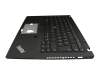 14766449 original Lenovo clavier incl. topcase DE (allemand) noir/noir avec rétro-éclairage et mouse stick