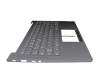 1KAFZZG0062 original Lenovo clavier incl. topcase DE (allemand) gris/gris avec rétro-éclairage