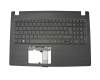 1KAJZZG0065 original Acer clavier incl. topcase DE (allemand) noir/noir