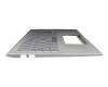 1KKAHZZG007Q original Asus clavier incl. topcase DE (allemand) argent/argent avec rétro-éclairage