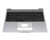 23AQ010001Y original Medion clavier incl. topcase DE (allemand) noir/gris avec rétro-éclairage