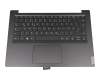 2B-AAX08L710 original Lenovo clavier incl. topcase DE (allemand) gris/anthracite