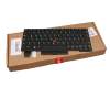 2H-ABFGML70111 original Lenovo clavier DE (allemand) noir/noir avec mouse stick