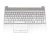 2H-ABKGMC23411 original Primax clavier incl. topcase DE (allemand) argent/argent (Fingerprint)