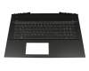 2H-ABKGMC25411 original HP clavier incl. topcase DE (allemand) moir/blanc/noir