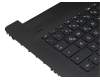 2H1719-05330F original HP clavier incl. topcase DE (allemand) noir/noir (DVD) (Optique : motif grossier)