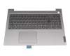 3296972179 original Lenovo clavier incl. topcase DE (allemand) gris/gris avec rétro-éclairage