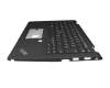 32B0054 original Lenovo clavier incl. topcase DE (allemand) noir/noir avec rétro-éclairage et mouse stick