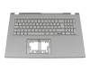 3340005FKA01 original Acer clavier incl. topcase DE (allemand) gris/gris avec rétro-éclairage