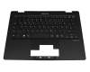 40082256 original Medion clavier incl. topcase DE (allemand) noir/noir