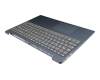 5CB0R16738 original Lenovo clavier incl. topcase DE (allemand) gris/bleu