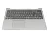 5CB0S16857 original Lenovo clavier incl. topcase GR (grecque) gris foncé/gris