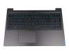 5CB0U42751 original Lenovo clavier incl. topcase PO (portugais) noir/bleu/noir avec rétro-éclairage