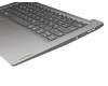 5CB0X56597 original Lenovo clavier incl. topcase DE (allemand) gris/argent