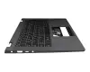 5CB0Y85503 original Lenovo clavier incl. topcase DE (allemand) gris/gris avec rétro-éclairage