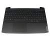 5CB0Z33221 original Lenovo clavier incl. topcase DE (allemand) noir/noir avec rétro-éclairage