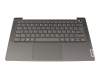 5CB1C13390 original Lenovo clavier incl. topcase DE (allemand) gris foncé/gris avec rétro-éclairage