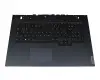 5CB1C19232 original Lenovo clavier incl. topcase DE (allemand) noir/bleu avec rétro-éclairage