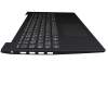 5CB1D01951 original Lenovo clavier incl. topcase DE (allemand) gris foncé/gris