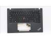 Lenovo 5M11G27226 MECH_ASM KBD C-Cov FRA/ENG BKLT Sunre BK