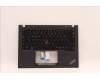 Lenovo 5M11G27232 MECH_ASM KBD C-Cov GER BKLT Transi BK