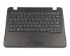 5N20L08632 original Lenovo clavier incl. topcase DE (allemand) noir/noir