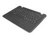 5N20L08632 original Lenovo clavier incl. topcase DE (allemand) noir/noir